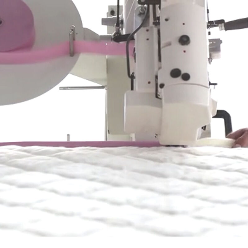 ক্ষমতা ১৫ nuitsh ম্যাট্রেস বর্ডার টেপ মেশিন নমনীয় অপারেশন ম্যাট্রেস উৎপাদন প্ল্যান্ট উৎপাদন লাইন সরঞ্জাম