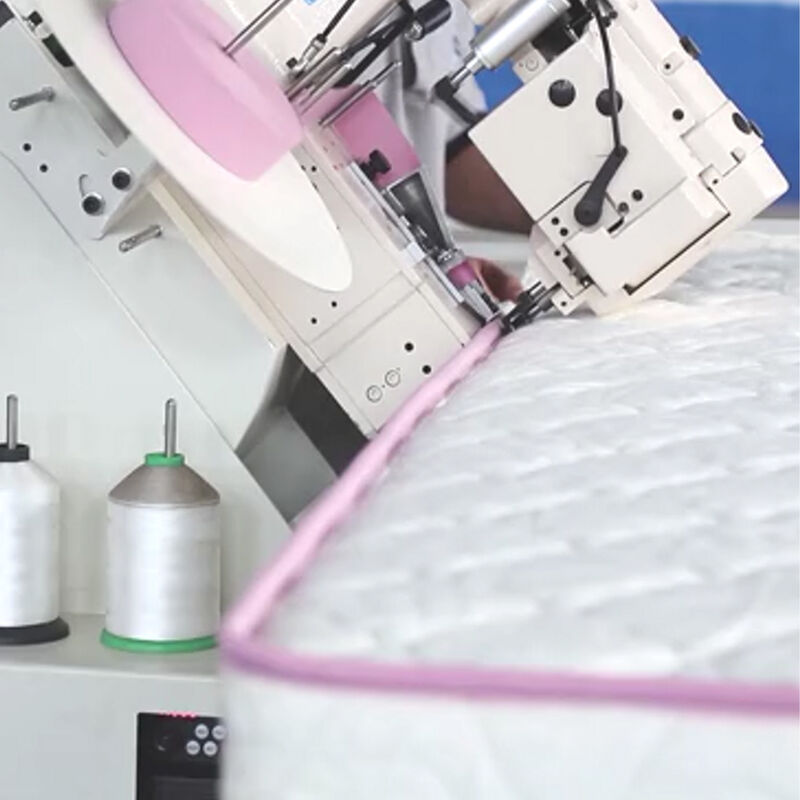 ক্ষমতা ১৫ nuitsh ম্যাট্রেস বর্ডার টেপ মেশিন নমনীয় অপারেশন ম্যাট্রেস উৎপাদন প্ল্যান্ট উৎপাদন লাইন সরঞ্জাম