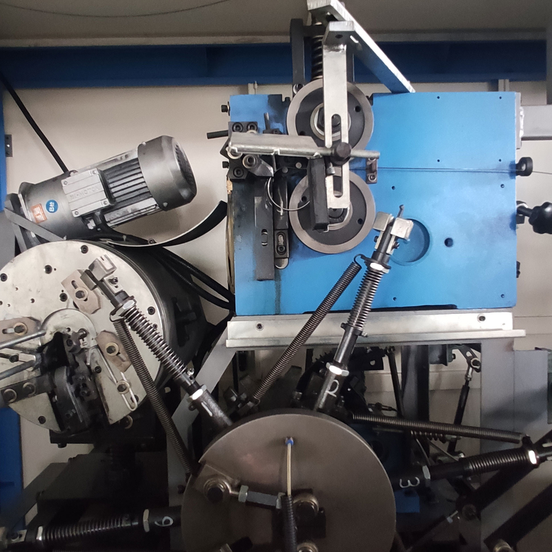0.08-0.22M গদির জন্য NOBO ব্লু CNC কয়েল স্প্রিং মেকিং মেশিন
